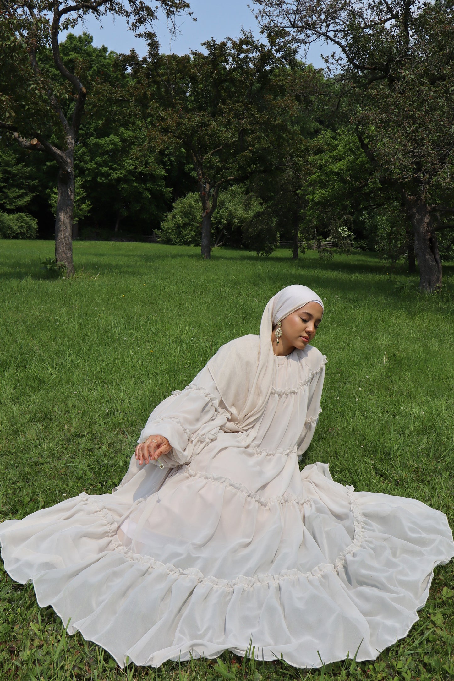 Ameerah Dress - Alabaster