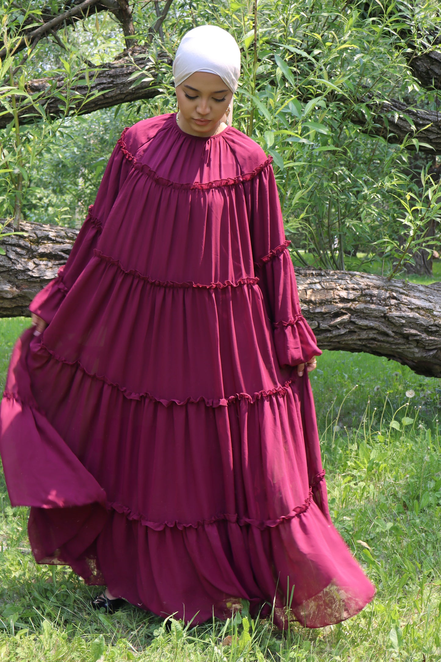 Ameerah Dress - Berry