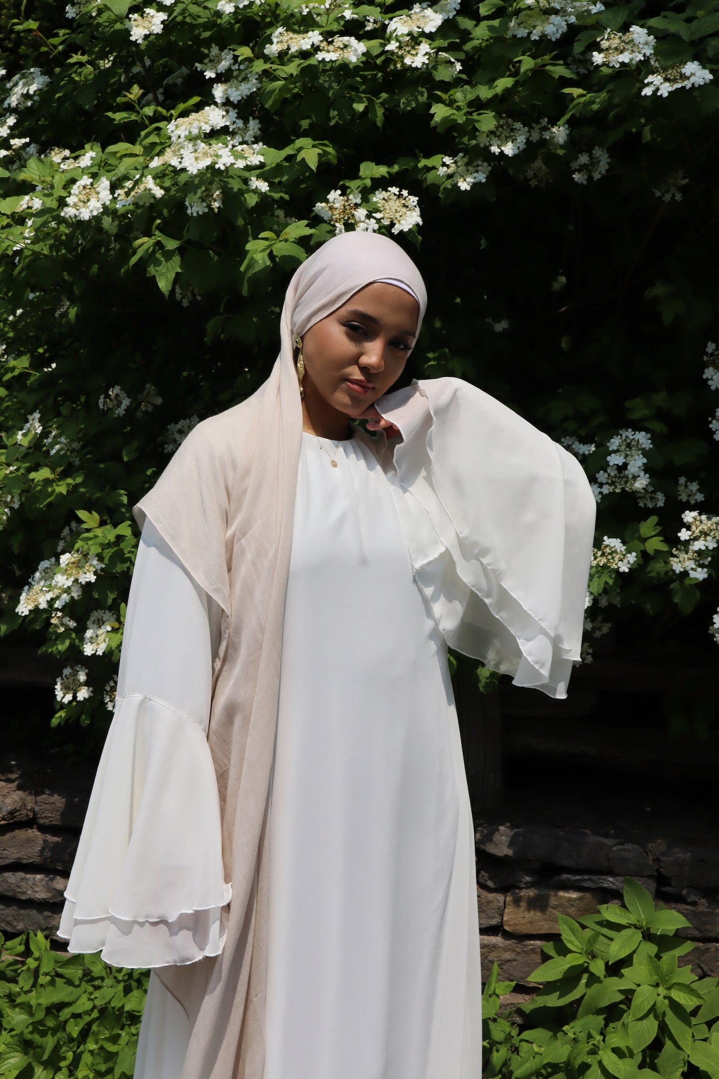 Malaak Dress - Ivory