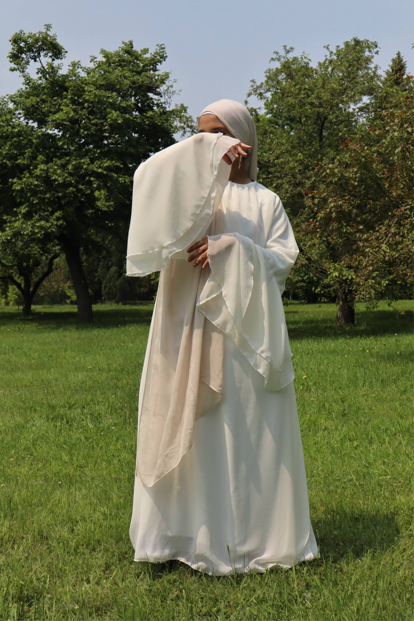 Malaak Dress - Ivory