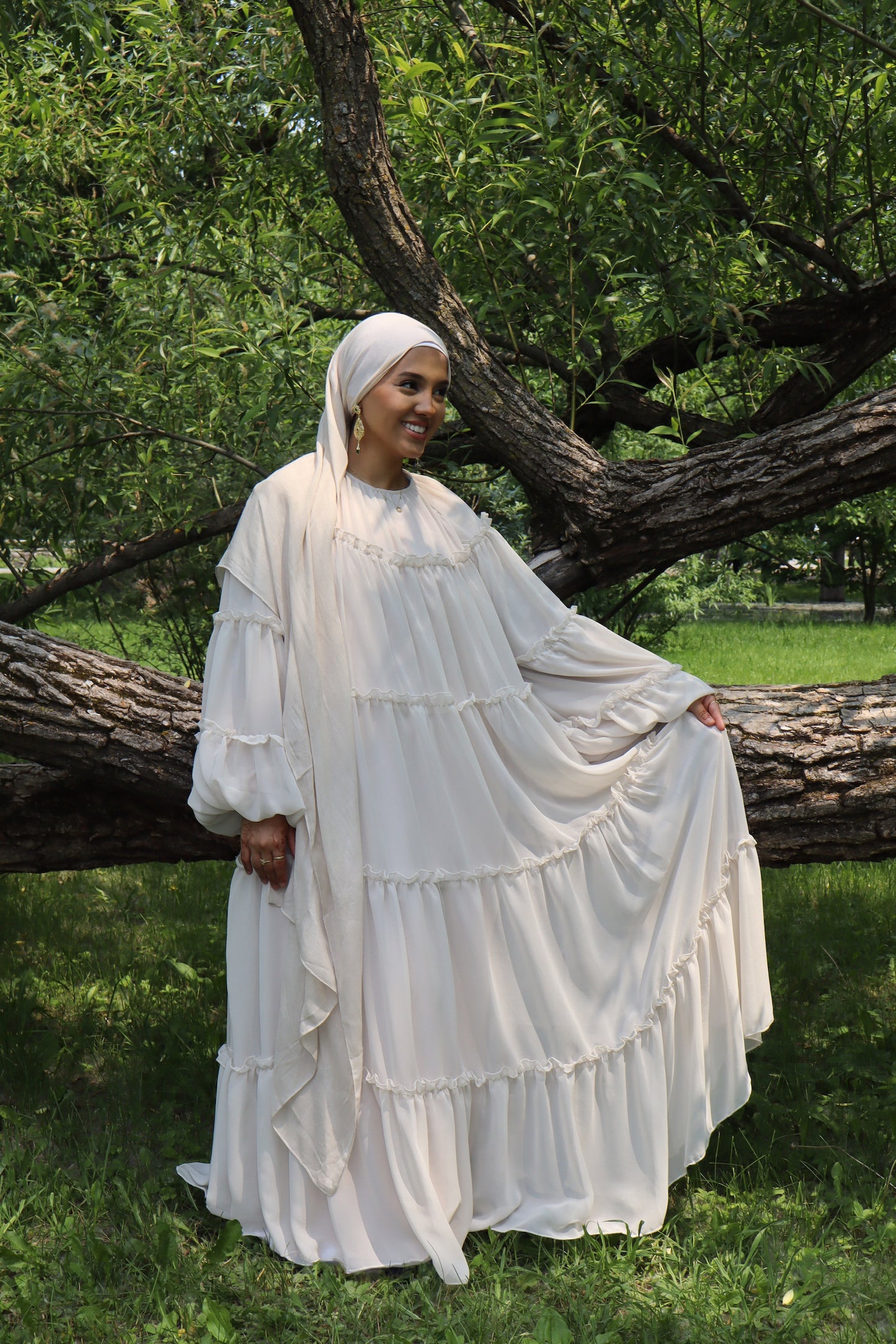 Ameerah Dress - Alabaster