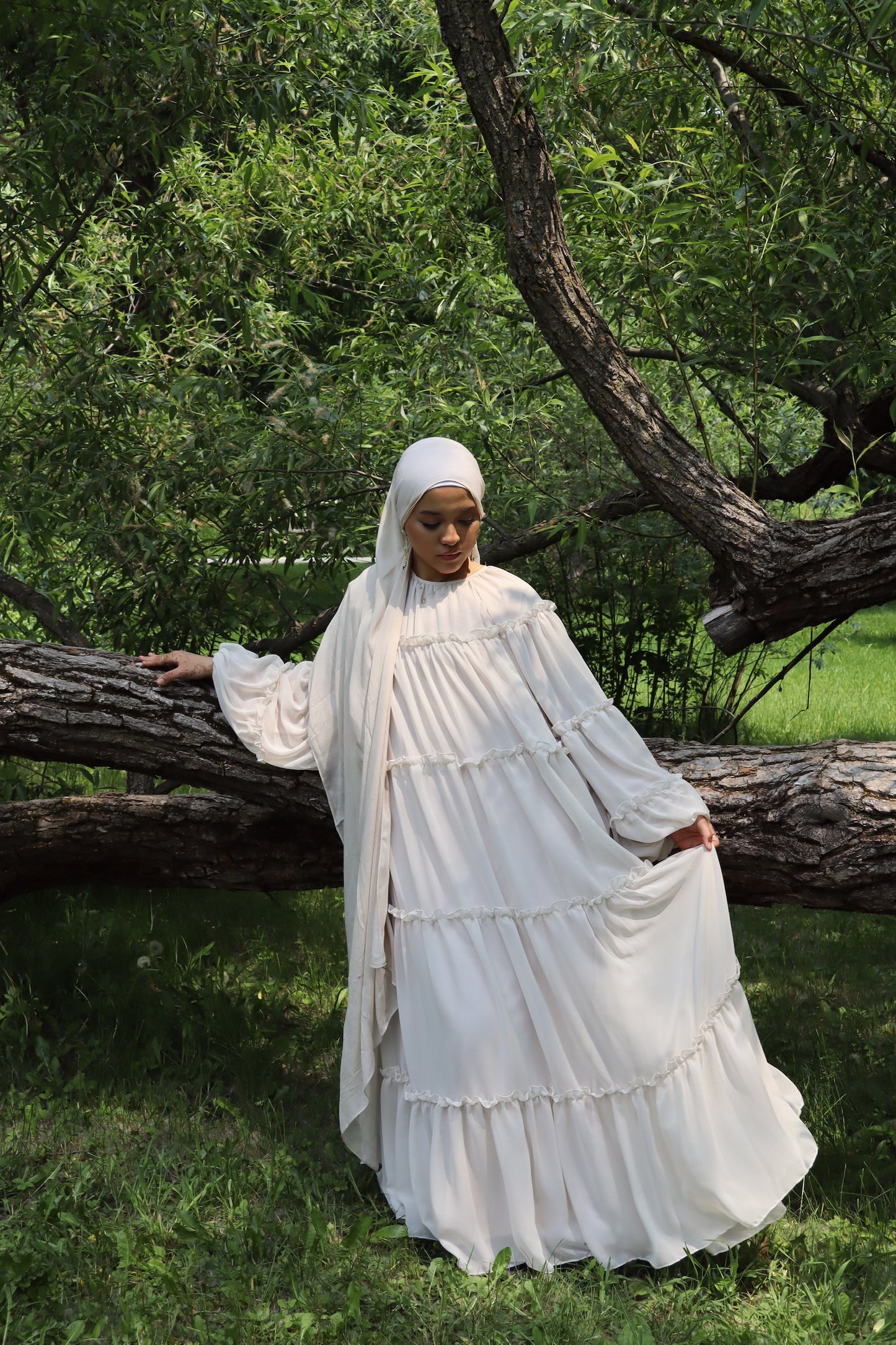 Ameerah Dress - Alabaster