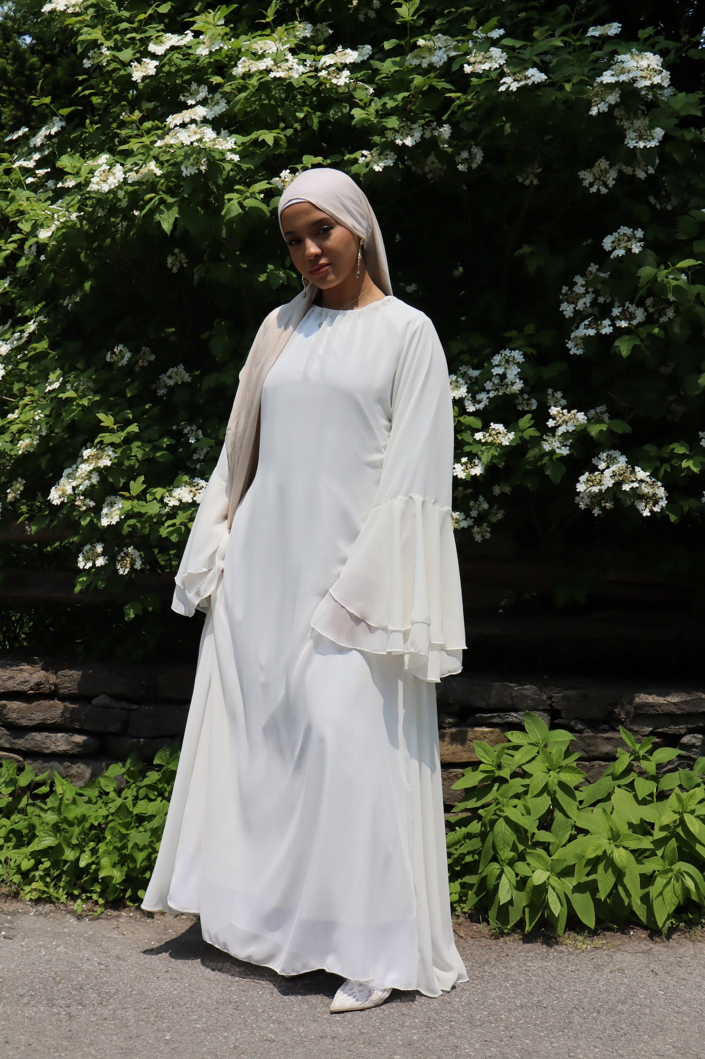 Malaak Dress - Ivory