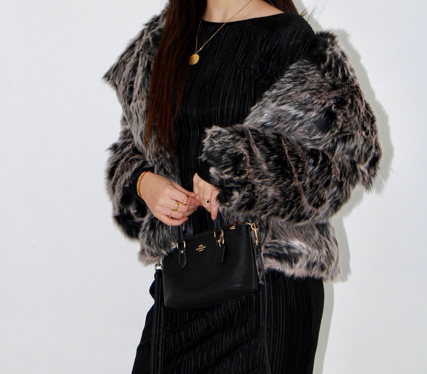 Premium Oversized Faux Fur Coat
