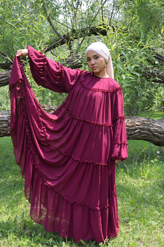 Ameerah Dress - Berry