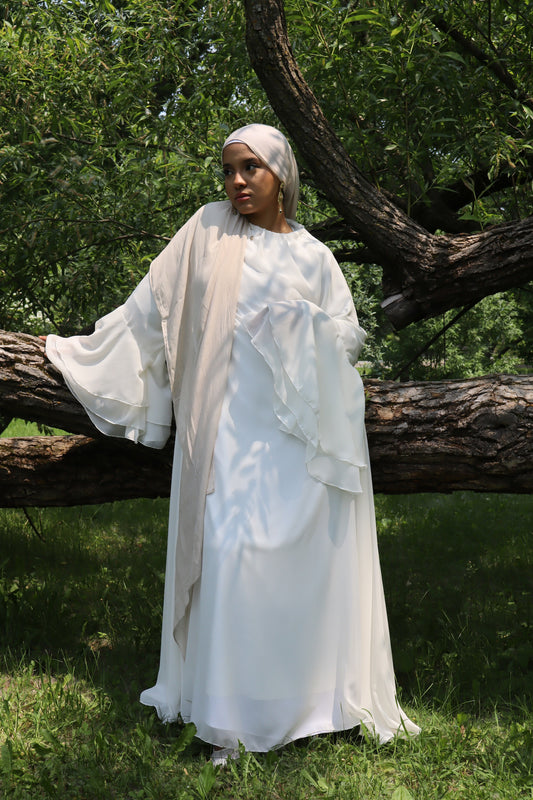 Malaak Dress - Ivory